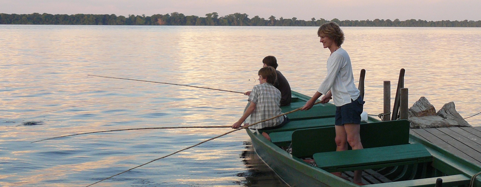 Fishing on the Rio Negro